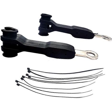 1101255 Halterung für vordere Bremsleitung für Jeep Wrangler JK JL 2007-2023 2- und 4-Türer (Schwarz) - SFYGV (1/5)