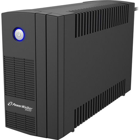 UPS POWER WALKER ENTRADA DE LÍNEA 650VA SB FR (2 TOMAS PL) (1/5)