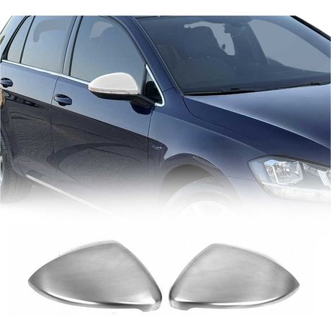 coques de rétroviseur pour VW Golf mk7Variant 2013-2020 en acier inoxydable mat