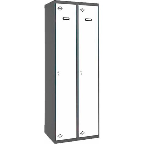 Taquilla 1800x600x500 SIMONLOCKER PROFESIONAL SINGLE 2/2 300 (600) AN/BL marca SIMONRACK