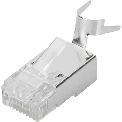 Digitus AK-219604 CAT 6A RJ45 Modular-Stecker, geschirmt AK-219604 Stecker, gerade Polzahl Sensore