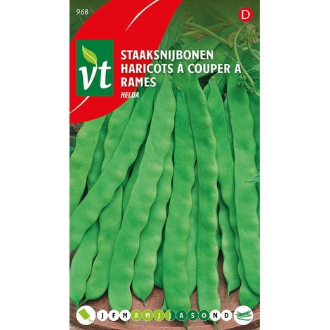 Haricots à Couper à Rames Helda - Ca. 50 gr (Livraison Gratuite)