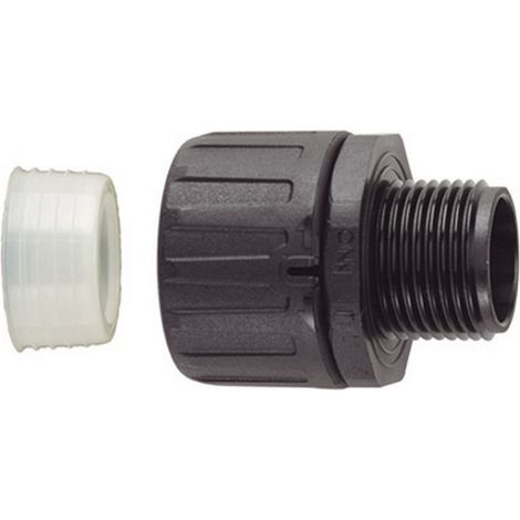 HellermannTyton 166-21604 HGL28-S-M25 Schlauchverschraubung Schwarz M25 22.80 mm Gerade 1 St. (1/5)