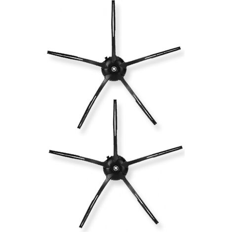 Original Zubehör,Silikon Seitenbürsten für Staubsauger S4, S5,S5 Max,S6,S6 Pure,S6 MaxV,S7,Q7 Max,S7 Maxv Ultra,S7 Pro Ultra und E, 2er Pack(Schwarz) (1/5)