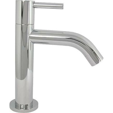 Robinet eau froide TWIN chromé, sans garniture évacuation saillie 90 mm (1/5)