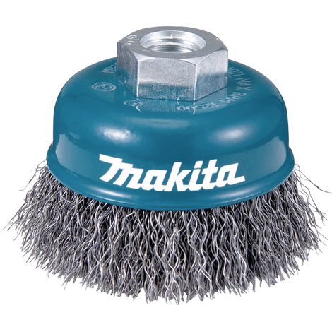 Makita Brosse boisseau ondulée 65xM14 INOX - D-77431