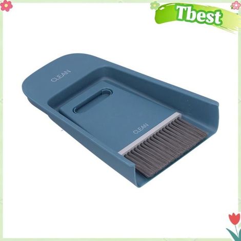 Ensemble de Mini Pelle à Poussière, Brosse de Nettoyage de Bureau avec Outil Manuel pour Usage Domestique, Bureau, Voiture (1/4)