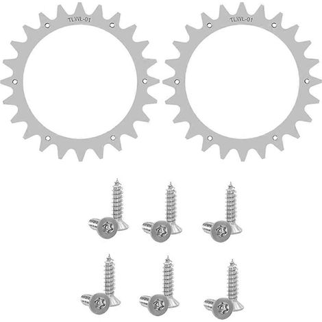 Robotic tondeuse Traction Improved Auxiliary roues pour Worx Landroid S m Robot tondeuse à gazon Traction roue (1/5)