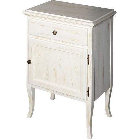 RETRO Meuble de rangement 60x80x38cm, droite/vieux blanc (1/5)