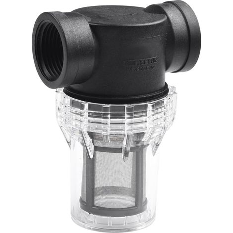 Filtre de tuyauterie, filtre de pompe à eau avec filtre en acier inoxydable à maille 40/80, écran de maille en ligne, filtre de pompe à eau pour l'irrigation de jardin (1/5)