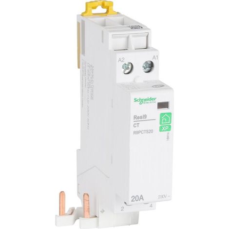 Contattore Standard Bianco 20A Schneider Electric Resi9