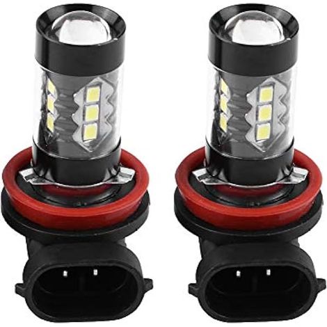 Ampoules Led H8 H11 Xtreme Super Bright 6000k  2 Pcs H11 H8 12v-24v 80w Voiture Haute Puissance Brouillard Led Ampoules De Jour Ampoule H11 Led Antibrouillard (1/4)