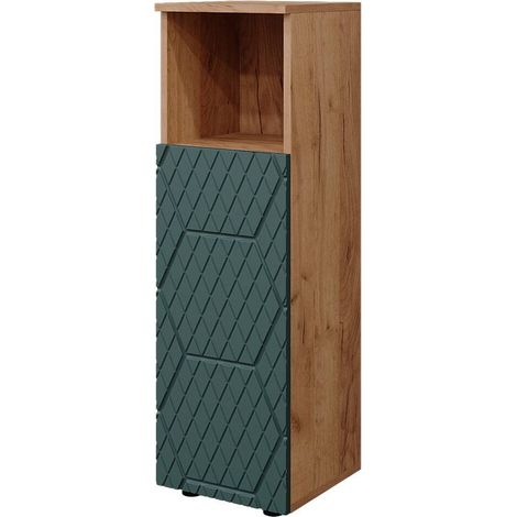 Armoire midisch Irma, Chêne de force doré, 30 x 95 cm, Vicco