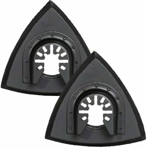 90-mm-Dreieck-Schleifpads – Schleifpad für oszillierende Multifunktionswerkzeuge zum Schleifen (Maschinenzubehör) (1/5)