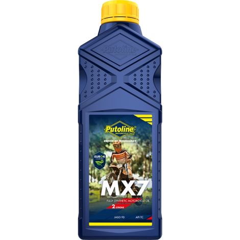 ACEITE MEZCLADO SINTÉTICO PUTOLINE MX 7 2T 1L (NUEVA FÓRMULA 2025)