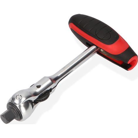 KS TOOLS 1/4" MODIFIX Mini carraca de cabeza giratoria con mango en T 72 dientes - 914.1405 (1/4)