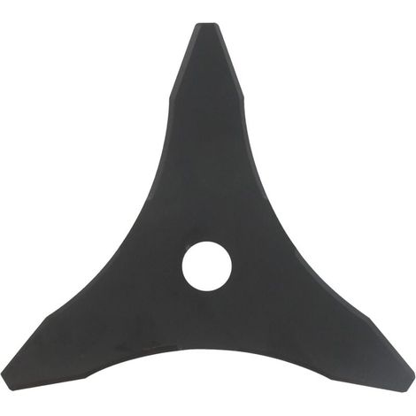 Vtizikl Lame de débroussailleuse à 3 dents, tranchant de 255 mm, alésage : 25,4 mm (1/4)