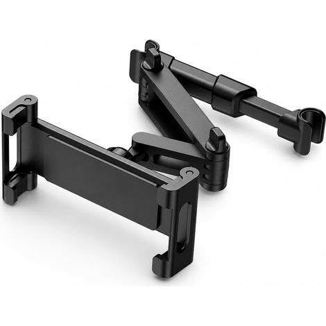 Support de tablette de voiture, support d'appuie-tête, support universel pour tablette, support de siège arrière de voiture, extensible, pour téléphone portable, voyage, enfants, siège (1/5)