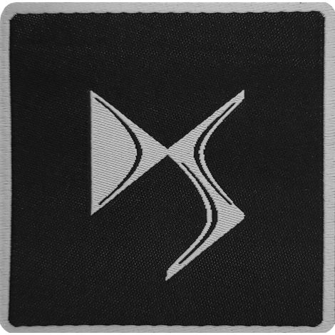 DS Toppa Patch Adesiva Ufficiale, Nero (1/3)