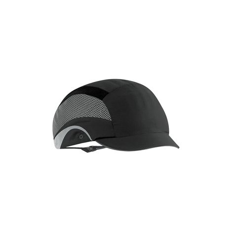 Casque de sécurité Aerolite® 53-64cm noir longueur de visière environ 25mm EN 812:2012