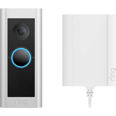 RING VIDEO DOORBELL PRO 2 AVEC BLOC D'ALIMENTATION, INTERPHONE 8VRBPZ-0EU0 (1/5)