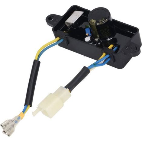 Régulateur tension AVR 2.5KW monophasé -Nosheir- 6 fils, pour générateur essence 1-2.5KW (1/4)