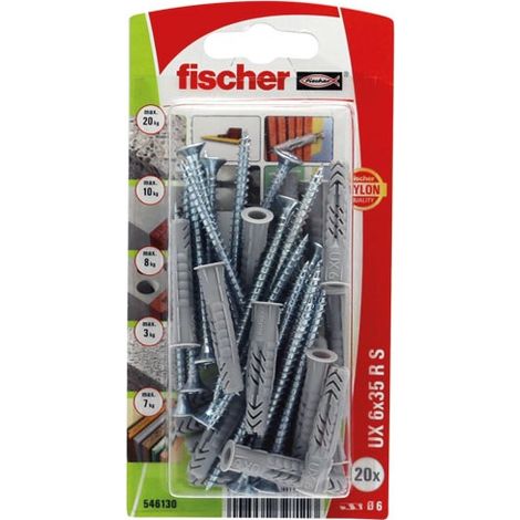 Anclaje Multimat Ux 6x35rs Blíster de 20 - Fischer