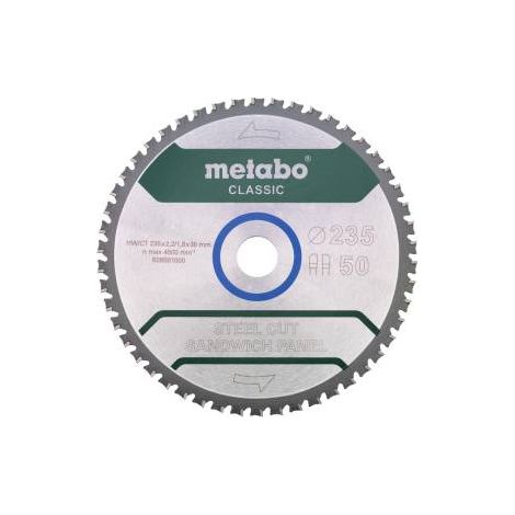 Metabo - Lama per sega per metallo 235x30 mm, 50 denti 628681000 (1/2)