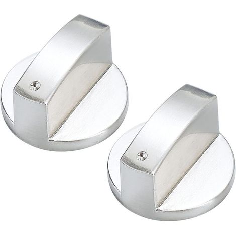 Stück Gasregler, Universalregler, Gasherdregler, Metallregler, für Gasherde und Kochfelder (Silber)