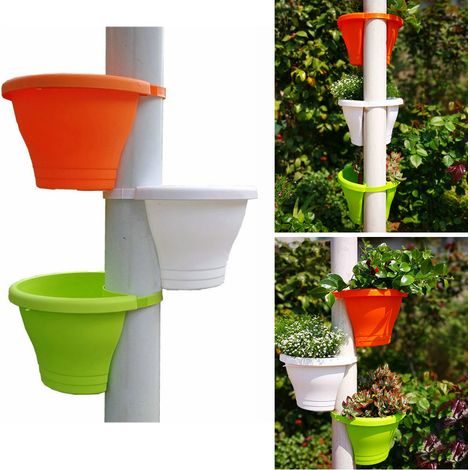 Tuyau De Drainage Pour Pot De Fleurs - Accessoire En Plastique Durable - Pour Jardin Balcon Fenêtre - Lot De 1 (1/5)