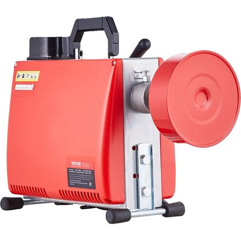 Máquina desatascadora, control de alimentación manual, 7 cuchillas de cambio rápido, 250 W (1/2)