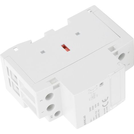 Contacteur modulaire, module de composant électronique portable en plastique, 50 Hz, 2P, GYHC-63, 2NO (1/5)