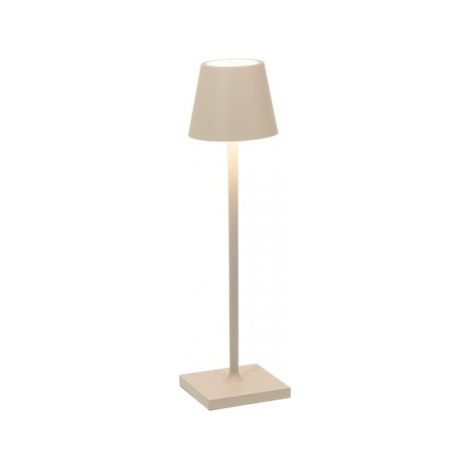 Lampada a led da tavolo Poldina Pro Micro Sabbia ricaricabile e dimmerabile con batteria fino a 12 ore (1/3)