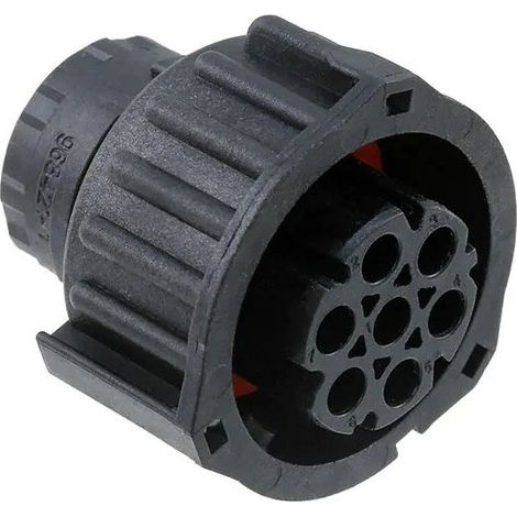 Connettore circolare 1,5MM BU-STE KPL porta femmina 7 vie