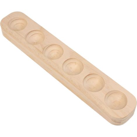 Porte-œufs, boîte à œufs empilable, plateau de rangement pour œufs de sushi, étagère à œufs pour supermarché, garde-manger, réfrigérateur, table, maison-6 grid long