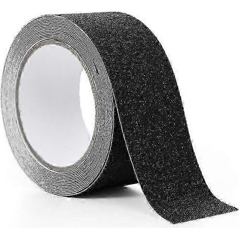 Bande antidérapante pour sols, 5 cm x 5 m, sable de quartz (vert), noir (1/5)