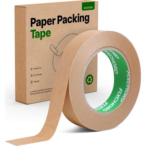 Paper Packing Tape 24mm x 50m Recyclable, Writable (1/5)