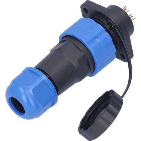 Fiche étanche IP68, prise, bride, connecteur d'alimentation aéronautique, adaptateur industriel, broche AC380V SP205 (380V 25A) (1/5)