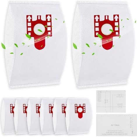 15 Remplacement Sac pour aspirateur Miele Compact C2 Compact C1 Complete C1 FJM série S2 S3 S4 S5 S6 S7 avec 2 filtres (1/5)