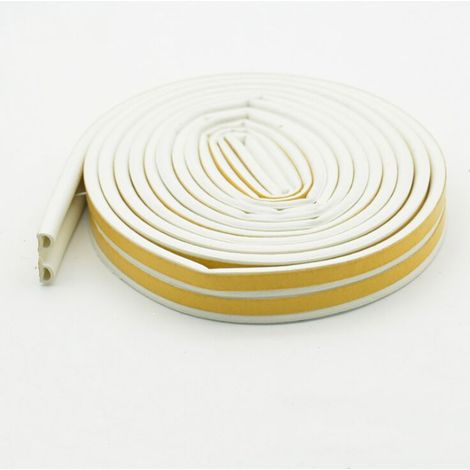 Joint de porte et fenêtre 6m, Joint de fenêtre, Coupe-vent, Isolation thermique, Isolation phonique, Cadre de porte antivol en verre en alliage d'aluminium, Ruban anti-collision pour porte et fenêtre (1/5)