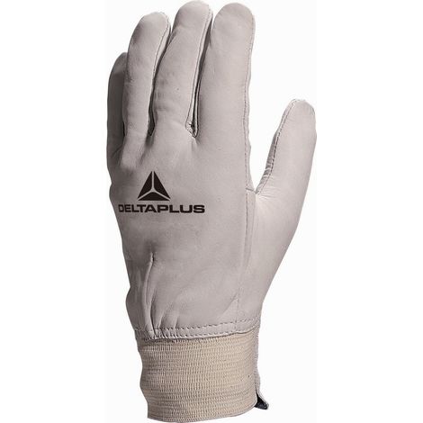 GANT DELTA PLUS FLEUR DE BOVIN GRIS POIGNET LATEX -GFBLE070  T11 (1/3)