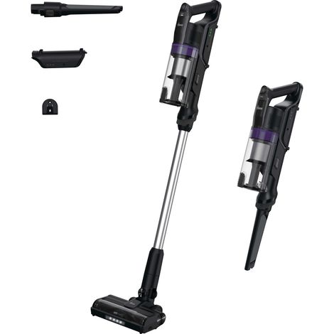 Hoover HF1PZ10H 011 Aspirapolvere a bastone 2 in 1 Batteria Secco Schiuma Senza sacchetto 165 W Argento 2,2 Ah