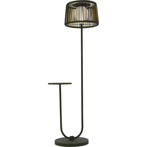 Leco Stehlampe mit Ablagetisch, lindgrün (1/5)