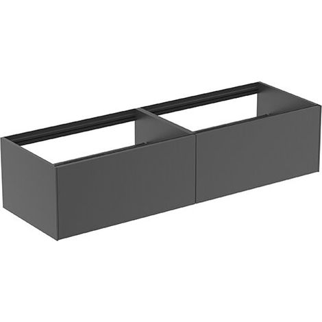IDEAL STANDARD T3984Y2 Meuble bas WT Conca, 2 tiroirs (1/2)