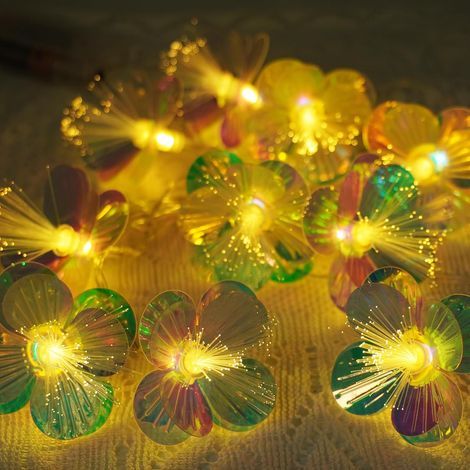Lichterkette, 10 LEDs, flexibler Kupferdraht, Blumenform, Dekoration für den Innenbereich (1/5)
