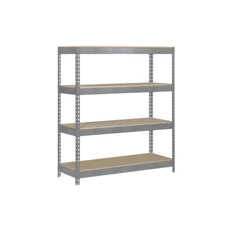 Simonrack Étagère métal galvanisé 200x120x45 cm robuste (1/3)