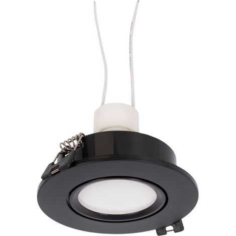 KIT X 10 - Aro Downlight Basculante + Bombilla GU10 5W +