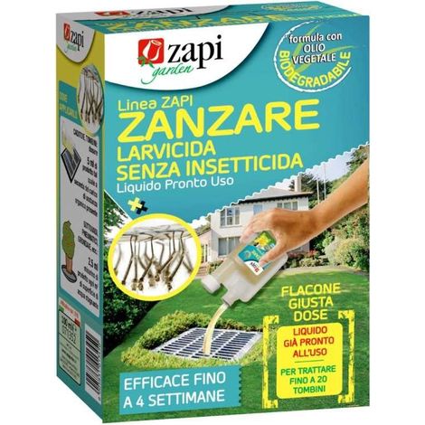 Zapi zanzare larvicida senza insetticida 100 ml