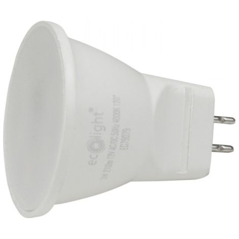 Spot LED MR11 3W 12V 4000K 270 lm anti-scintillement (1/5)