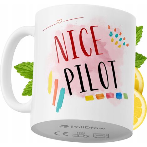 Tazza da caffè/tè divertente e umoristica per un pilota, con grafica e testo divertenti. Tazza ideale per compleanni, onomastici e festività. Tazza premium per occasioni speciali, per casa, ufficio, l